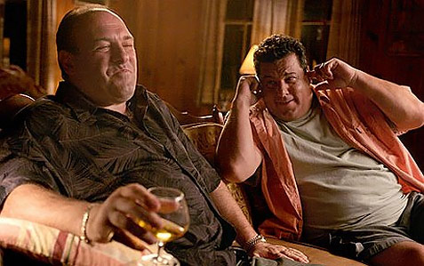 The Sopranos Tony and Bobby
