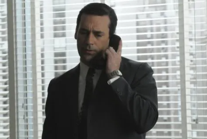 Mad Men - Don Draper on the phone