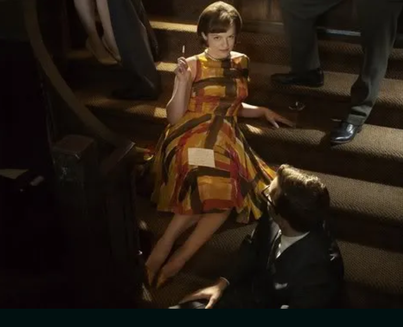Mad Men - Peggy in colorful dress