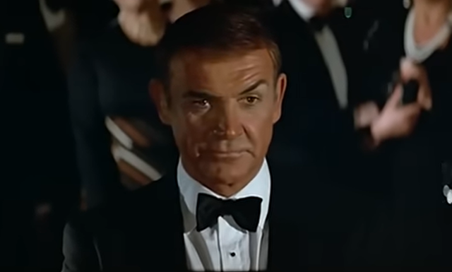 Sean Connery as James Bond in Never Say Never Again in tuxedo